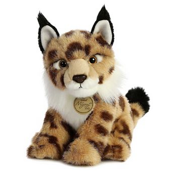 Aurora Medium Brown Miyoni Tots 10" Lynx Adorable Stuffed Animal