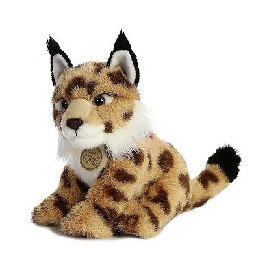 Aurora Medium Brown Miyoni Tots 10" Lynx Adorable Stuffed Animal
