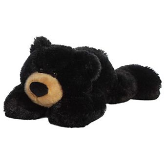 Aurora Medium Black Bear 12" Hugga-Wug Bear Snuggly Stuffed Animal