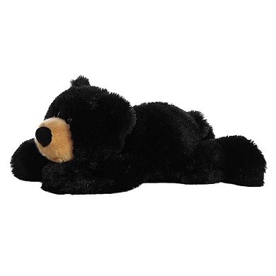 Aurora Medium Black Bear 12" Hugga-Wug Bear Snuggly Stuffed Animal
