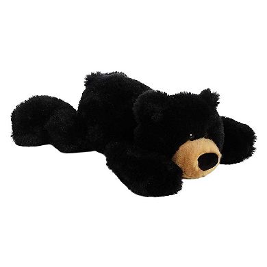 Aurora Medium Black Bear 12" Hugga-Wug Bear Snuggly Stuffed Animal