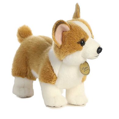 Aurora Medium Brown Miyoni 10.5" Corgi Adorable Stuffed Animal