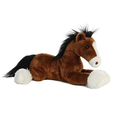 Детские мягкие игрушки Aurora Medium Brown Flopsie 12" Captain Adorable Stuffed Animal