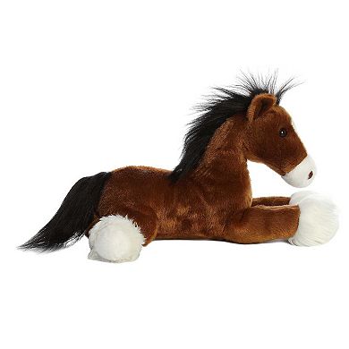 Aurora Medium Brown Flopsie 12" Captain Adorable Stuffed Animal
