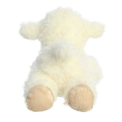 Aurora Small White Mini Flopsie 8" Luna Lamb Adorable Stuffed Animal