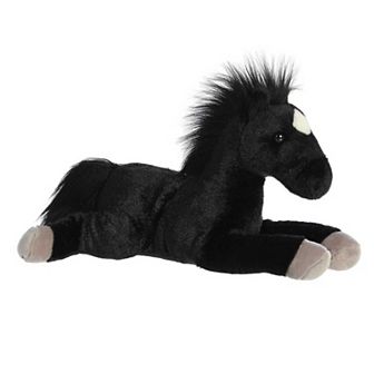 Aurora - Medium Black Flopsie - 12" Blackjack - Adorable Stuffed Animal