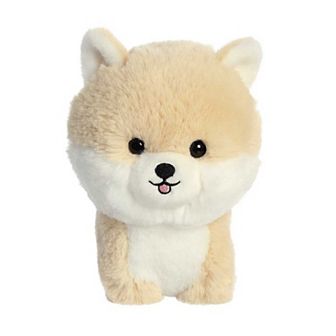 Aurora Small Brown Teddy Pets 7" Pomeranian Playful Stuffed Animal