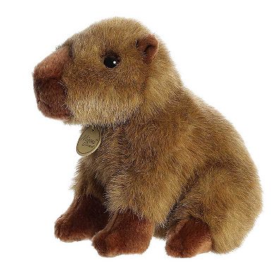 Aurora Small Brown Miyoni 9" Capybara Adorable Stuffed Animal
