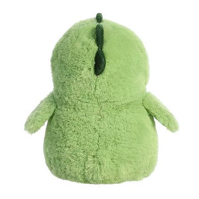 Aurora Small Green PomPom Penguin 7" Dino Playful Stuffed Animal