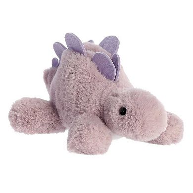Aurora Small Purple Mini Flopsie 8" Stegosaurus Adorable Stuffed Animal