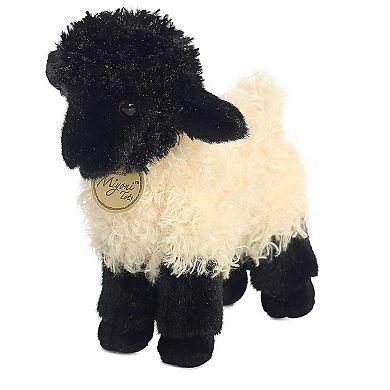 Aurora Small White Miyoni Tots 8.5" Suffolk Lamb Adorable Stuffed Animal