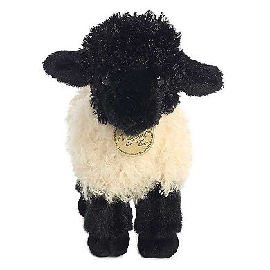 Aurora Small White Miyoni Tots 8.5" Suffolk Lamb Adorable Stuffed Animal