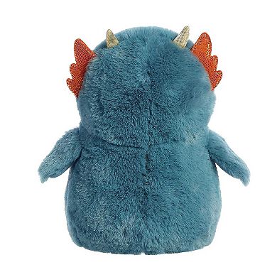 Aurora Small Blue PomPom Penguin 7" Dragon Playful Stuffed Animal