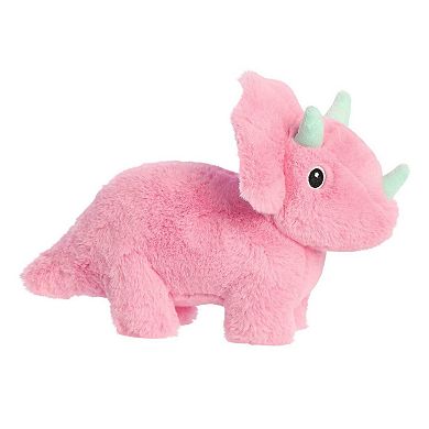 Aurora Small Pink Eco Nation 8" Trix Triceratops Eco-Friendly Stuffed Animal