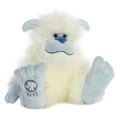 Aurora Large White Fantasy 12.5" Yeti Mysterious Stuffed Animal