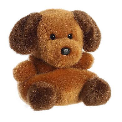 Aurora Mini Brown Palm Pals 5" Ruff Ruff Puppy Adorable Stuffed Animal
