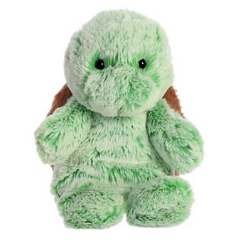 Aurora Small Green Sweet & Softer 9" Turtle Snuggly Stuffed Animal