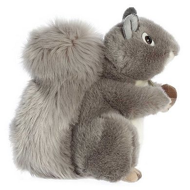 Aurora Medium Grey Miyoni 10" Grey Squirrel Adorable Stuffed Animal