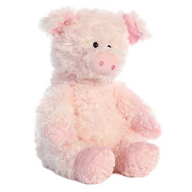 Aurora Medium Pink Tubbie Wubbies 12" Pig Snuggly Stuffed Animal