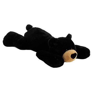 Aurora Large Black Bear 27" Hugga-Wug Bear Snuggly Stuffed Animal