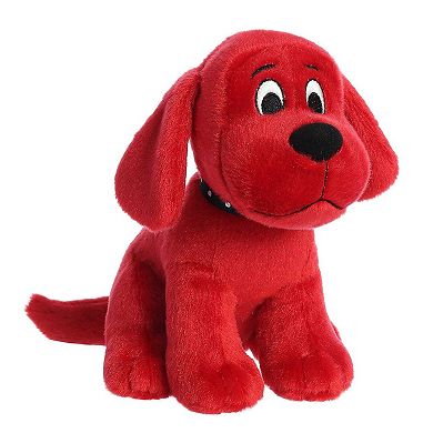 Aurora Medium Red Clifford 10" Clifford Sitting Playful Stuffed Animal