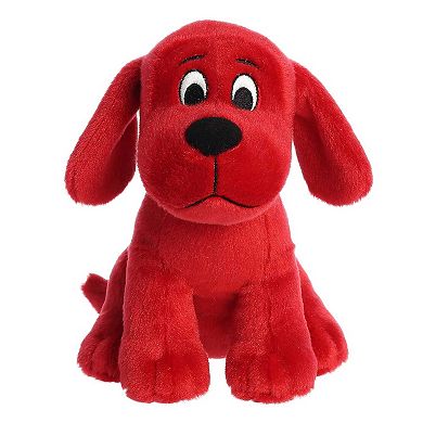 Aurora Medium Red Clifford 10" Clifford Sitting Playful Stuffed Animal