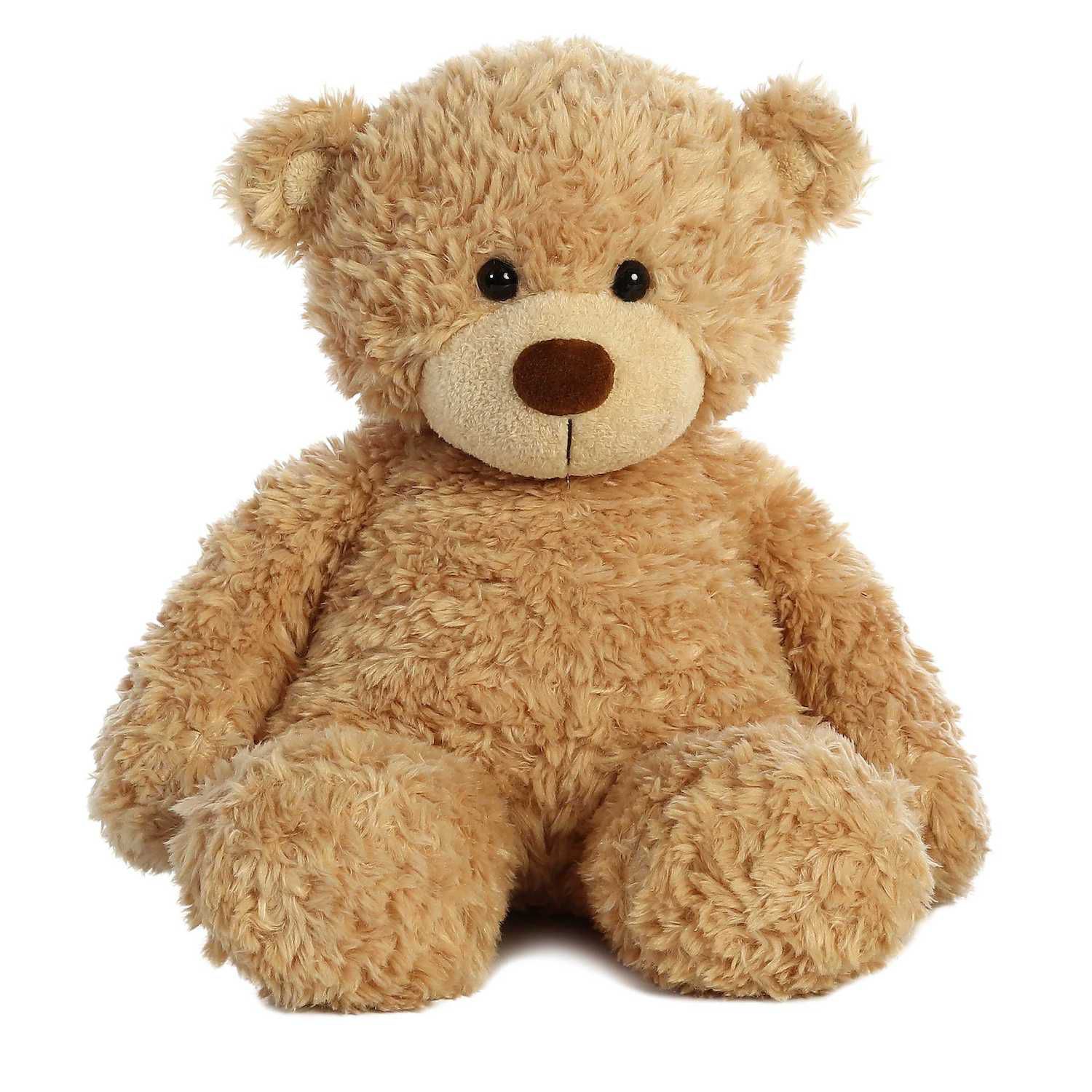 Детская мягкая игрушка Aurora Large Tan Bear 13" Bonny Bear Snuggly Stuffed Animal — фото 1