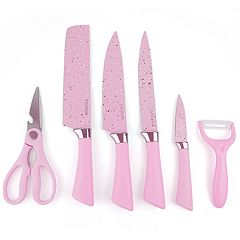 Zulay Kitchen Kids Knife Set - Pink, 3 - Foods Co.