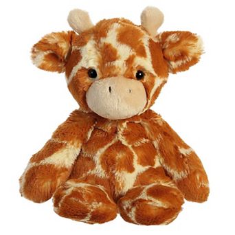 Aurora Small Brown Sweet & Softer 9" Giraffe Snuggly Stuffed Animal