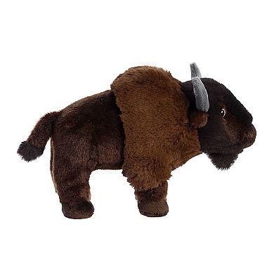 Aurora Small Brown Eco Nation 9" Bison Eco-Friendly Stuffed Animal