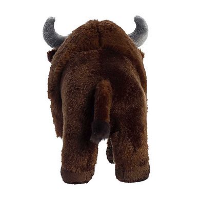 Aurora Small Brown Eco Nation 9" Bison Eco-Friendly Stuffed Animal