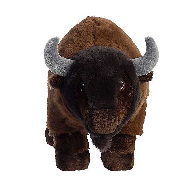Aurora Small Brown Eco Nation 9" Bison Eco-Friendly Stuffed Animal