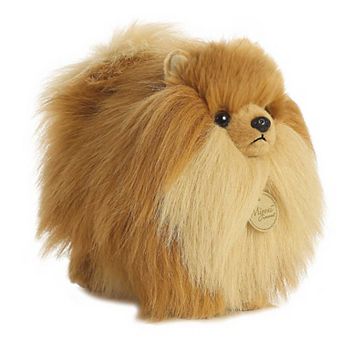 Aurora Small Brown Miyoni 9" Pomeranian Adorable Stuffed Animal