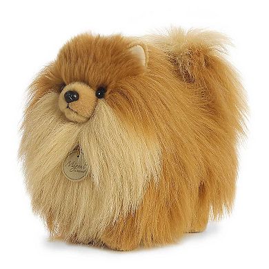 Aurora Small Brown Miyoni 9" Pomeranian Adorable Stuffed Animal