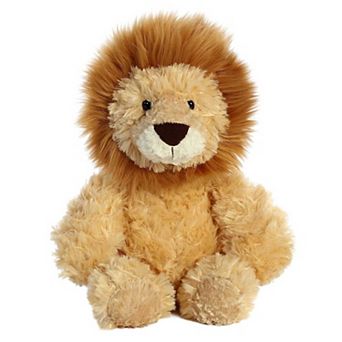 Aurora Medium Brown Tubbie Wubbies 12" Lion Snuggly Stuffed Animal