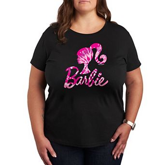 Plus Barbie® Logo Tie Dye Graphic Tee