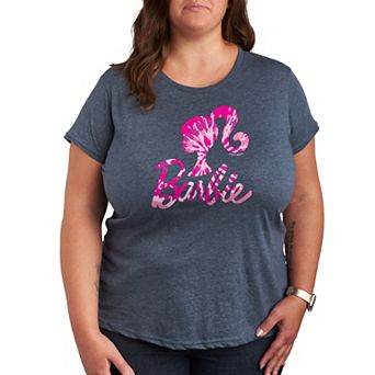 Plus Barbie® Logo Tie Dye Graphic Tee