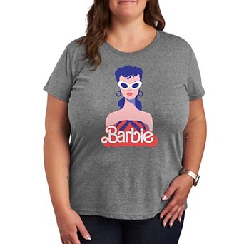 Plus Barbie® Red Logo Graphic Tee