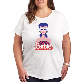 Plus Barbie® Red Logo Graphic Tee
