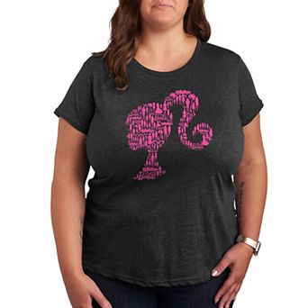 Plus Barbie® Lifestyle Silhouette Graphic Tee