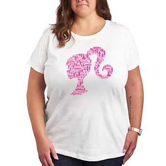 Plus Barbie® Lifestyle Silhouette Graphic Tee