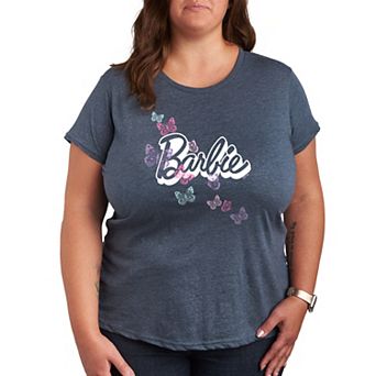 Plus Barbie® Butterfly Logo Graphic Tee