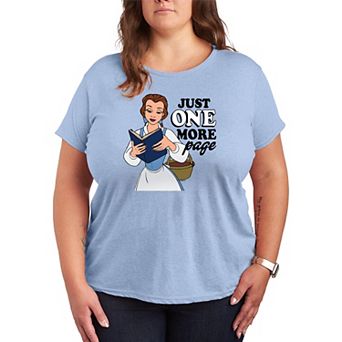 Disney Princess Belle Plus One More Page Graphic Tee