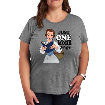 Disney Princess Belle Plus One More Page Graphic Tee