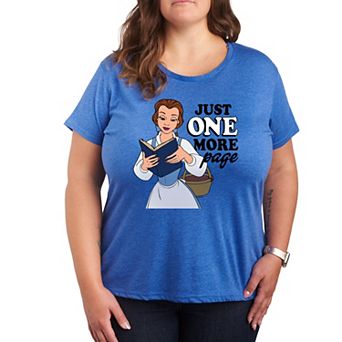 Disney Princess Belle Plus One More Page Graphic Tee