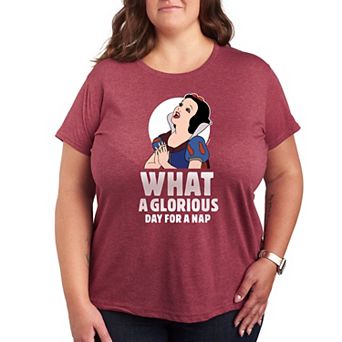 Disney Princess Snow White Plus Nap Graphic Tee