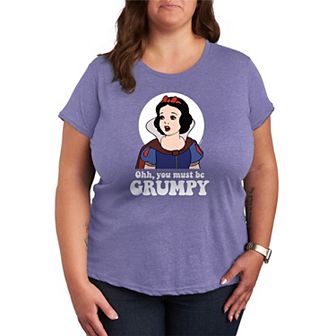Disney Princess Snow White Plus Must Be Grumpy Graphic Tee