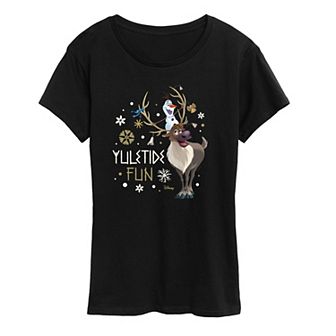 Disney's Frozen 2 Women's Yuletide Fun Graphic Tee