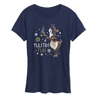 Disney's Frozen 2 Women's Yuletide Fun Graphic Tee