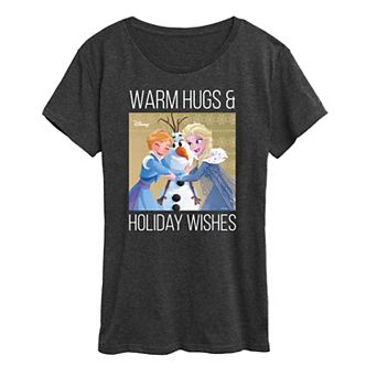 Disney's Frozen 2 Women's Holiday Wishes Graphic Tee